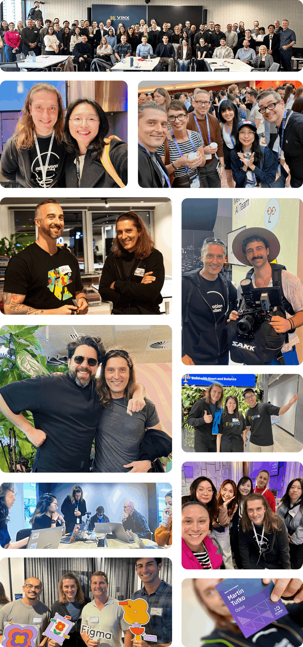 Martin Tutko with Designers and Design Teams